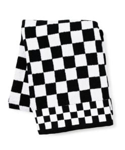 Mackenzie-Child's - Black Check Bath Towel
