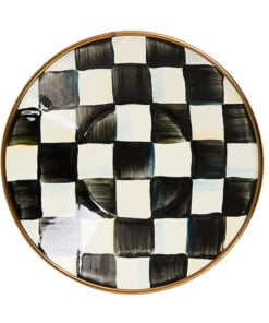 Mackenzie-Child's - Courtly Check Tea Glass Saucer