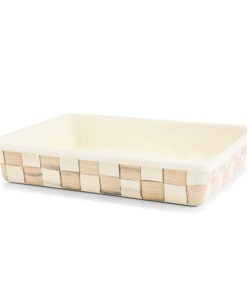 Mackenzie-Child's - Mocha Check 9" X 13" Baking Pan