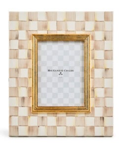 Mackenzie-Child's - Mocha Check 5" X 7" Frame