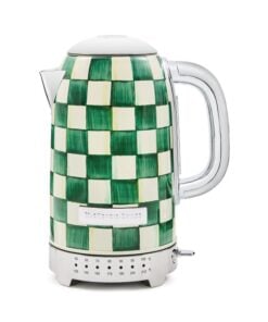 Mackenzie-Child's - Emerald Check Electric Kettle