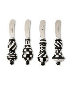 MacKenzie-Childs Courtly Check Party Spreaders, Set Of 4