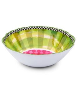 MacKenzie-Childs Watermelon Melamine Serving Bowl