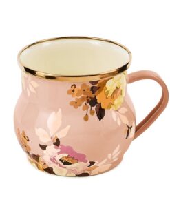 MacKenzie-Childs Wild Rose Mauve Mug