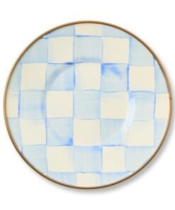 Mackenzie-Child's - Sky Check Saucer