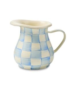 MacKenzie-Childs Sky Check Creamer