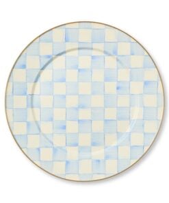 MacKenzie-Childs Sky Check Serving Platter