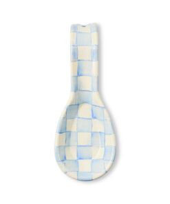 MacKenzie-Childs Sky Check Spoon Rest