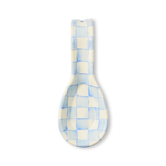 MacKenzie-Childs Sky Check Spoon Rest