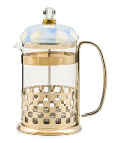 Mackenzie-Childs - Sky Check French Press