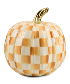 Mackenzie-Child's - Amber Check Medium Pumpkin
