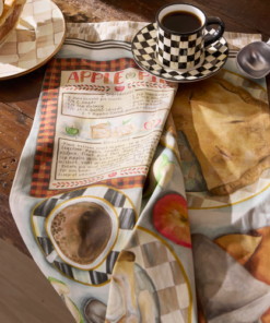 MacKenzie-Childs – Apple Pie Recipe Dish Towel - Image 2