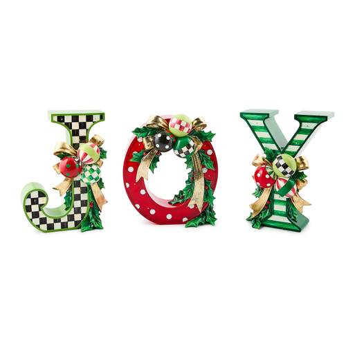 MacKenzie-Childs – Check It Out Illuminated Joy