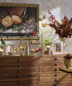 MacKenzie-Childs – Check Large Plate Stand - Image 3
