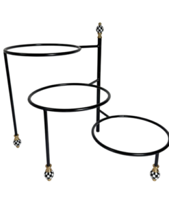 Mackenzie-Child's - Check Serving Stand