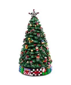 Mackenzie-Childs - Christmas Carol Rotating Musical Tree