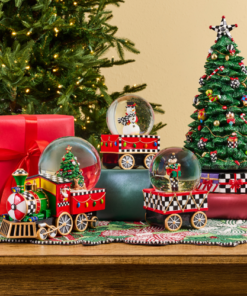 MacKenzie-Childs – Christmas Carol Rotating Musical Tree - Image 2