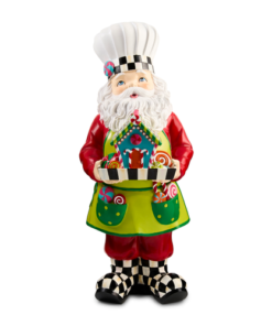 Mackenzie-Childs - Confetti Chef Santa