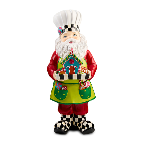 MacKenzie-Childs – Confetti Chef Santa