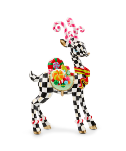 Mackenzie-Childs - Confetti Christmas Standing Deer
