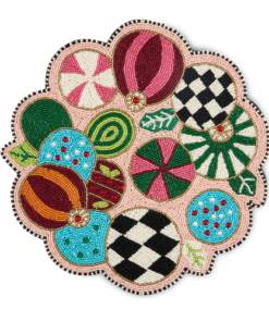 Mackenzie-Childs - Confetti Jolly Ornaments Placemat