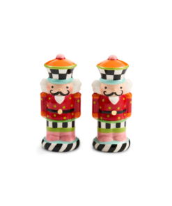 Mackenzie-Childs - Confetti Nutcracker Salt & Pepper Set