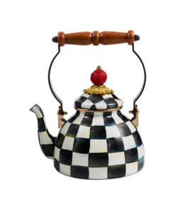 Mackenzie-Childs - Courtly Check 1 Quart Tea Kettle