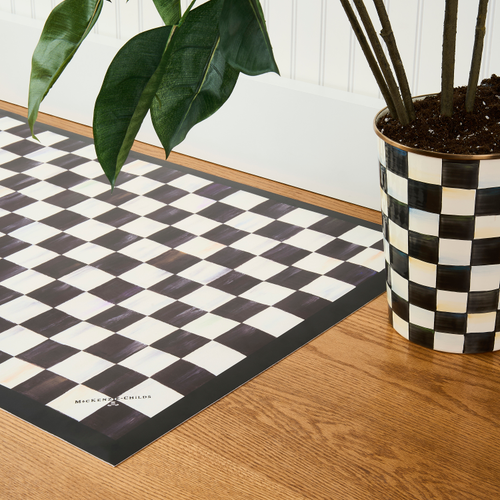 MacKenzie-Childs – Courtly Check 2′ x 3′ Floor Mat - Image 2