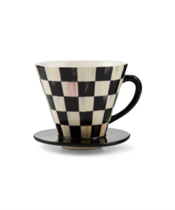 Mackenzie-Child's - Courtly Check Coffee Pour Over