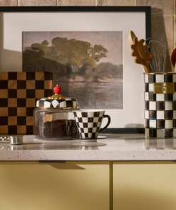 MacKenzie-Childs – Courtly Check Coffee Pour Over - Image 2