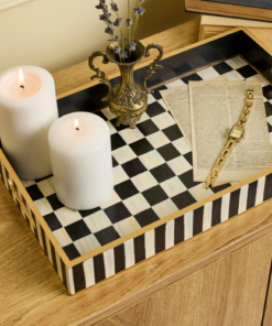 MacKenzie-Childs – Courtly Check Serving Tray - Image 2