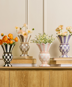 MacKenzie-Childs – Courtly Check Small Great Vase - Image 2