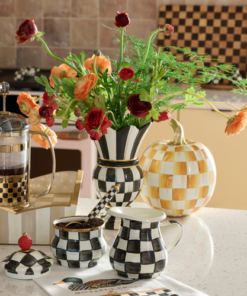 MacKenzie-Childs – Courtly Check Small Great Vase - Image 3