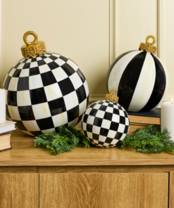 MacKenzie-Childs – Courtly Check Small Tabletop Ornament - Image 2