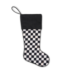 Mackenzie-Childs - Courtly Check Stocking