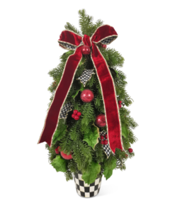 Mackenzie-Childs - Courtly Holly Tabletop Tree