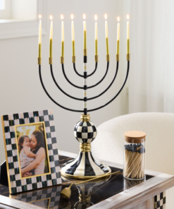 MacKenzie-Childs – Courtly Menorah - Image 2