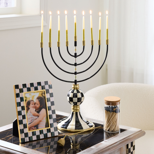 MacKenzie-Childs – Courtly Menorah - Image 2