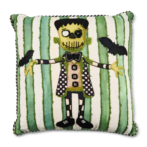 Mackenzie-Child's - Frankenstein Throw Pillow