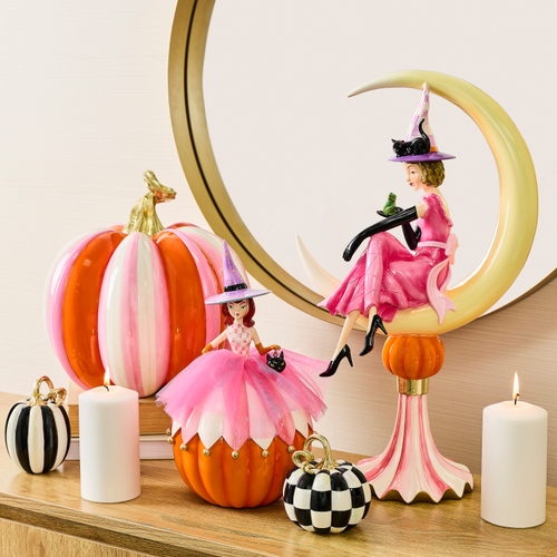 MacKenzie-Childs – Glam ‘O’ Ween Pumpkin Witch - Image 2
