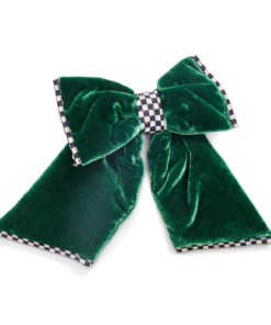 Mackenzie-Childs - Green Velvet Small Bow