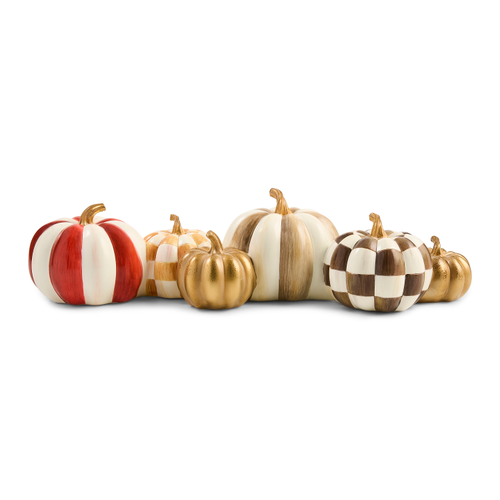 MacKenzie-Childs – Harvest Glow Pumpkin Cluster