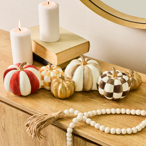 MacKenzie-Childs – Harvest Glow Pumpkin Cluster - Image 2
