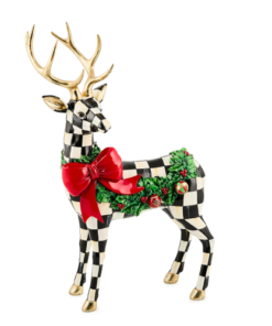 Mackenzie-Childs - Holly Check Standing Deer