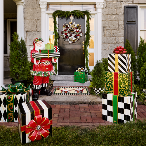 MacKenzie-Childs – Jolly Trophy Santa - Image 2