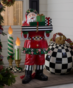 MacKenzie-Childs – Jolly Trophy Santa - Image 3