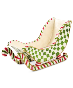 Mackenzie-Childs - Merry Christmas Capiz Sleigh