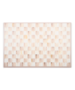 Mackenzie-Child's - Mocha Check 2' x 3' Floor Mat