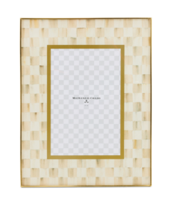 Mackenzie-Child's - Mocha Check 4" x 6" Glass Frame