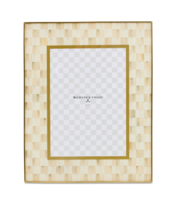 Mackenzie-Child's - Mocha Check 5" x 7" Glass Frame